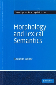 تصویر  Morphology and Lexical Semantics