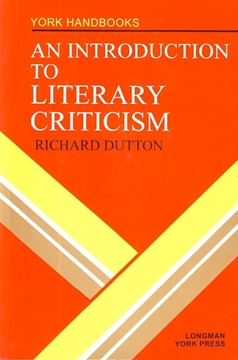 تصویر  An Introduction to Literary Criticism