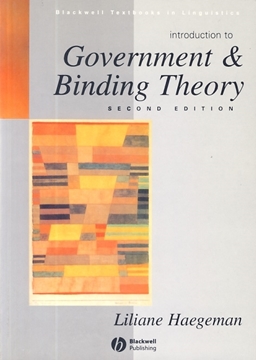 تصویر  introduction to Government and Binding Theory- Second Edition
