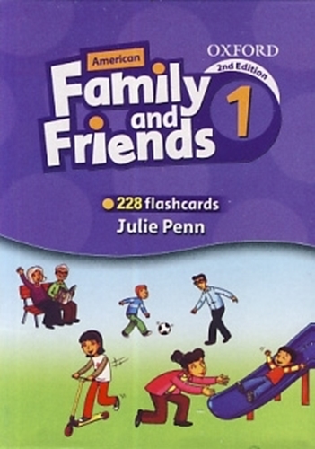 تصویر  Flashcards Family and Friends 1-Second Edition