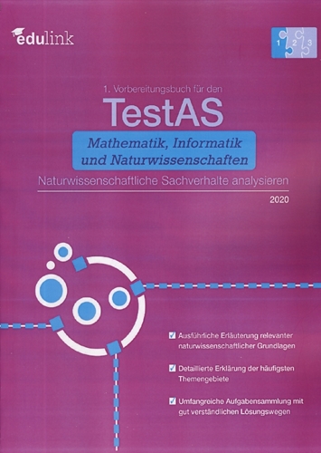 تصویر  Vorbereitungsbuch fur den TestAs 1: Mathematik،Informatik
